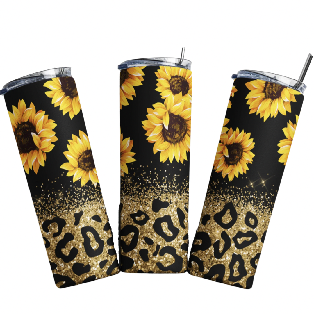 Sunflower tumbler