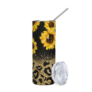 Sunflower tumbler