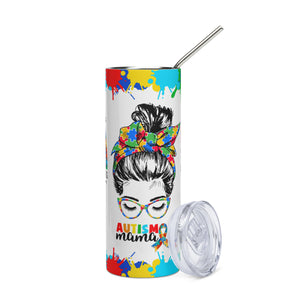 Autism Mom tumbler