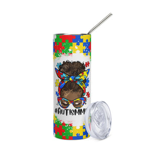 Autism Mom tumbler